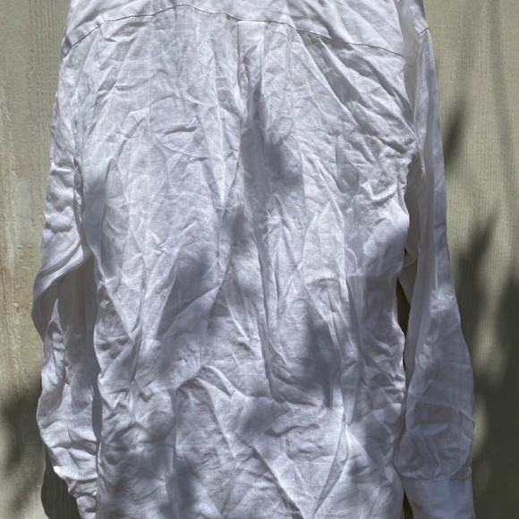 Peter Millar Men’s Linen button shirt size Large - Picture 6 of 8
